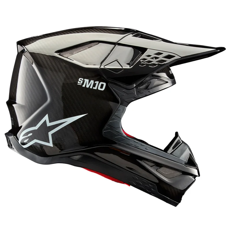 Casco ALPINESTARS MX SUPERTECH M10 Sólido Negro 2