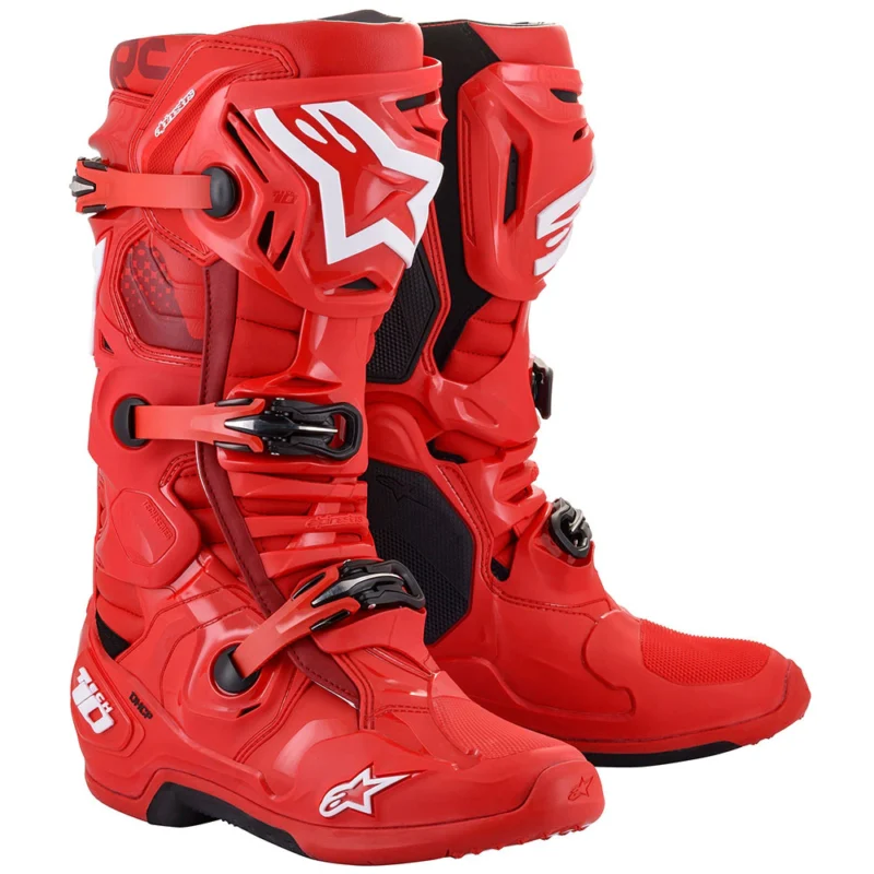 Botas Alpinestars MX TECH 10 Rojo 1
