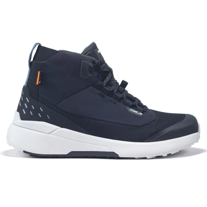 zapatilla sidi nucleus gtx negro blanco moto garage en linea 2