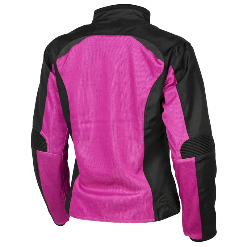 noru_josei_mesh_jkt_pink_blk_rear