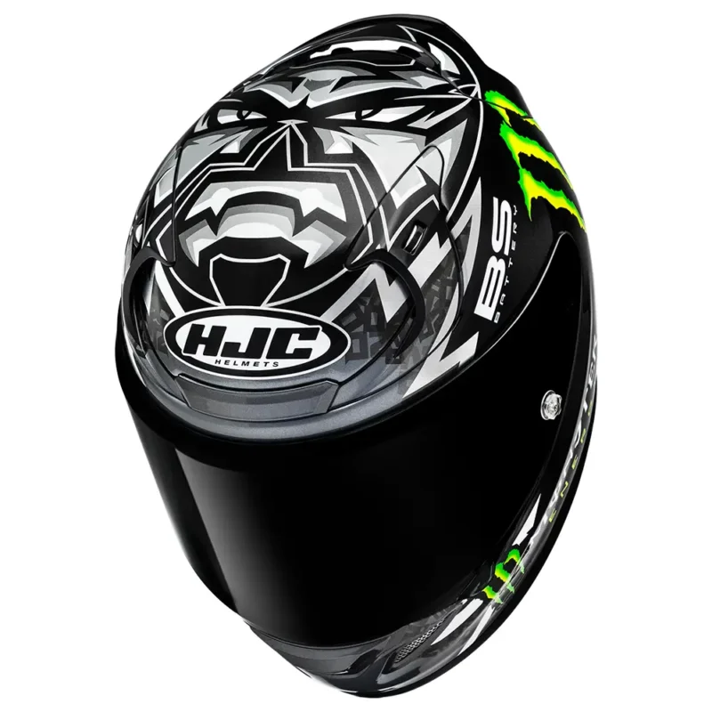 RPHA 12N QUARTARARO REPLICA NEGRO / Casco HJC