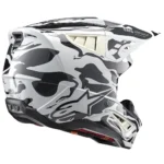 SM5 MINERAL Gris Frío/Gris Oscuro Brillante Casco Alpinestars
