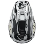SM5 MINERAL Gris Frío/Gris Oscuro Brillante Casco Alpinestars