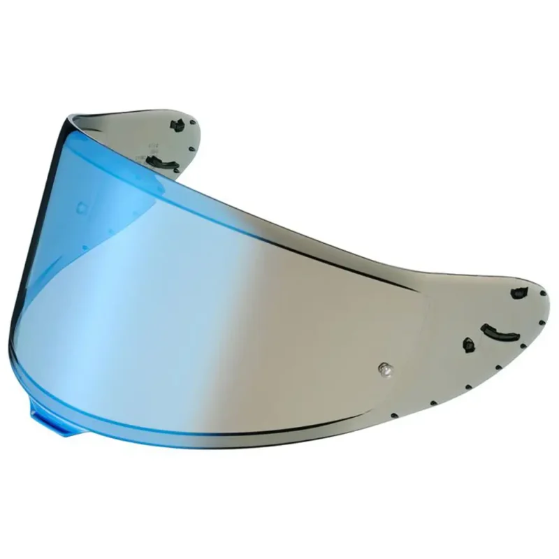 visor shoei CWR-F2 listo para pinlock espejo azul