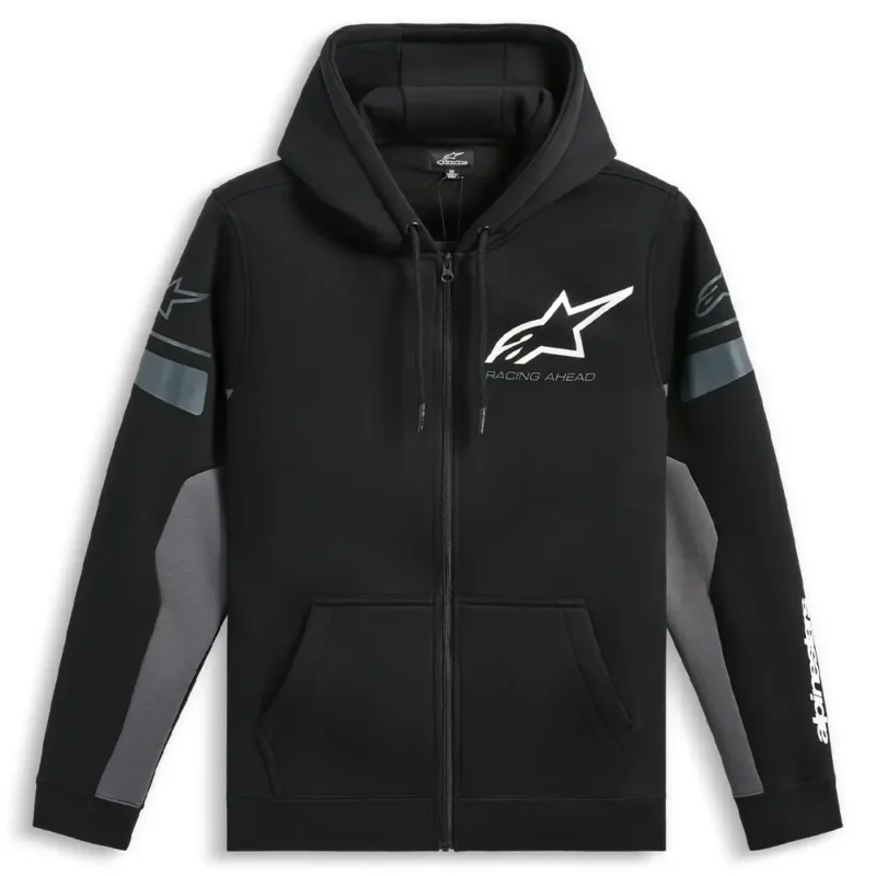 ESEMEX Sudadera con Capucha Negro/Carbón