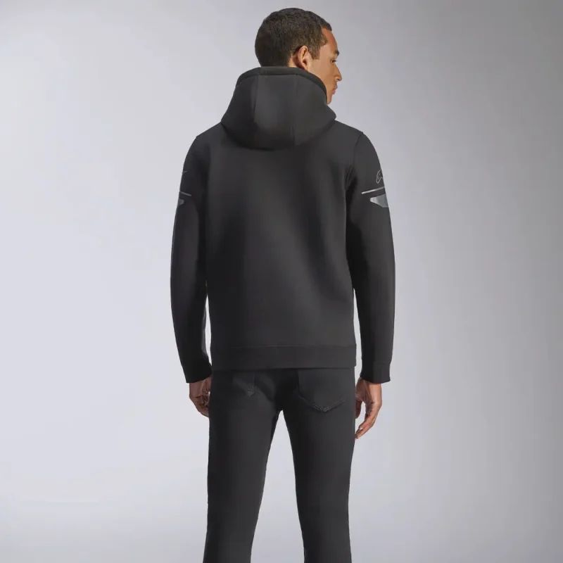 ESEMEX Sudadera con Capucha Negro/Carbón