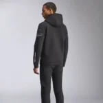 ESEMEX Sudadera con Capucha Negro/Carbón