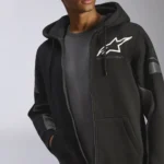 ESEMEX Sudadera con Capucha Negro/Carbón