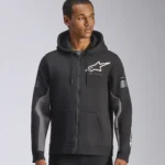 ESEMEX Sudadera con Capucha Negro/Carbón