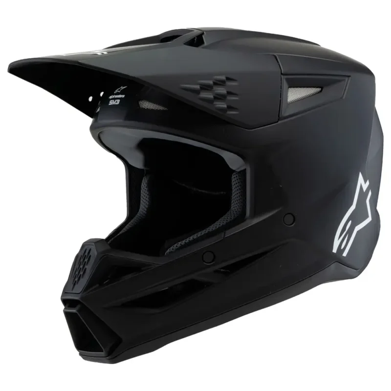 SM3 Negro Mate (NIÑOS) - Casco Alpinestars